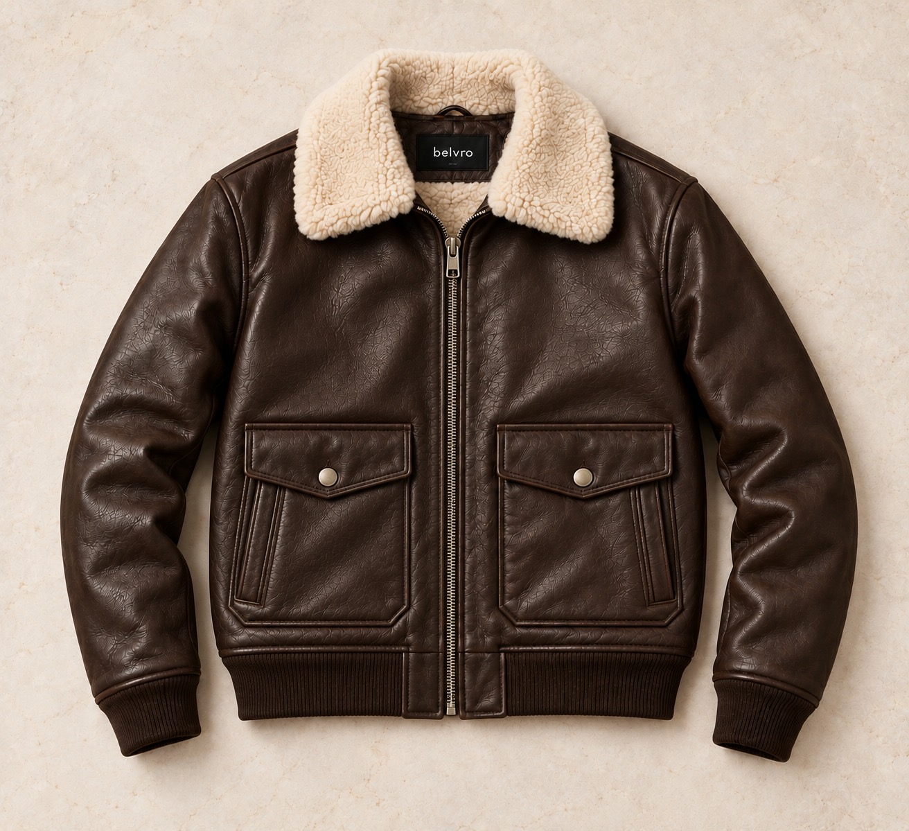 Winter Leather Aviator