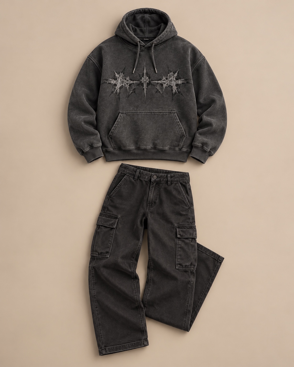 Relaxed Cargo Trousers
