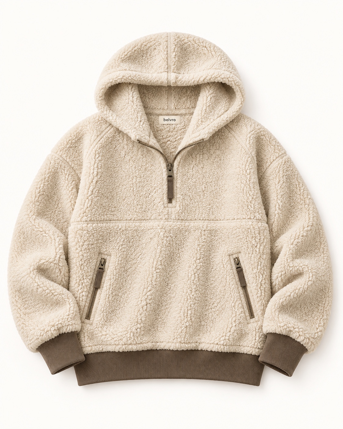 Fleece Quarter-Zip Hoodie